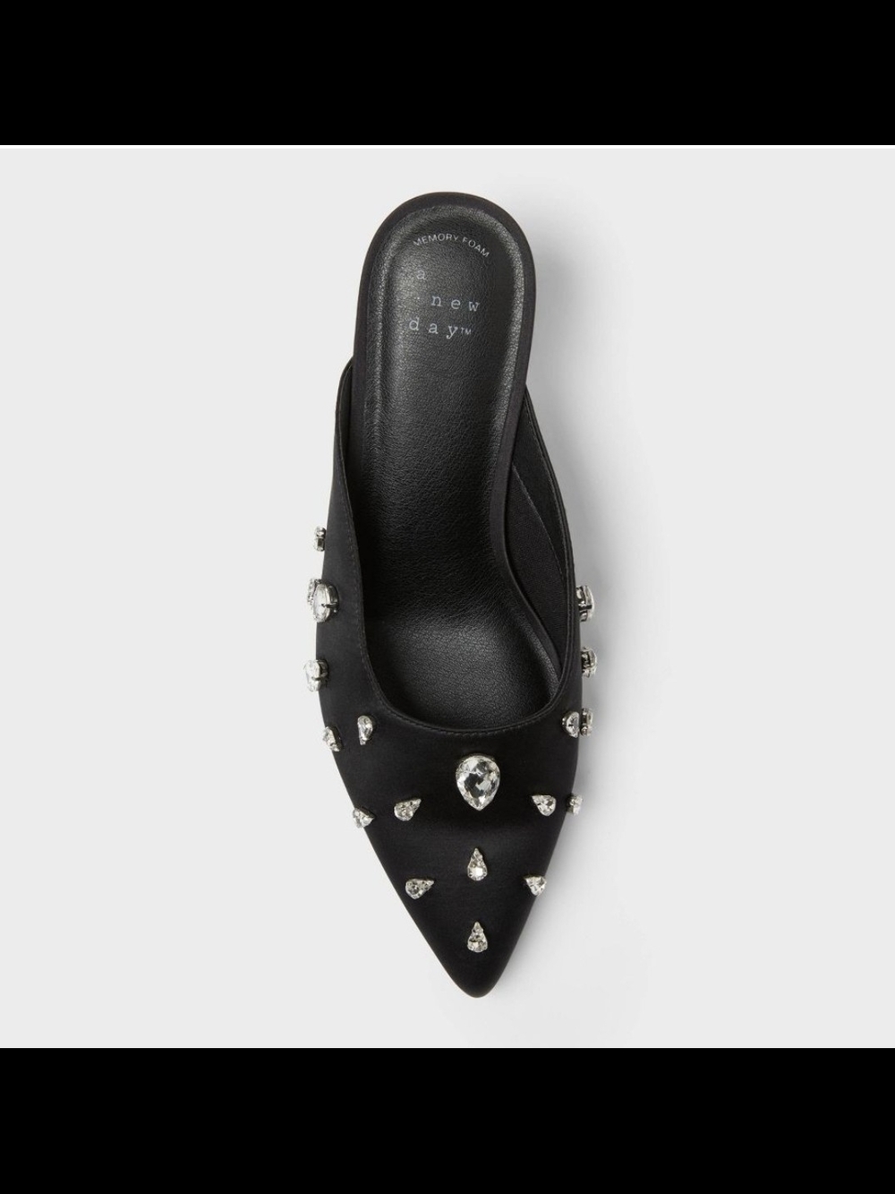 A new Day Women Katia Heels with Memory Foam Insole -  Black